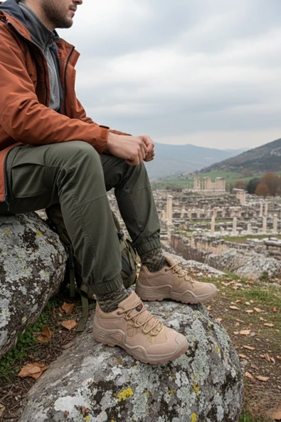 Muggo PİONEER Bağcıklı Trekking ve Günlük Outdoor Erkek Ayakkabı - 7