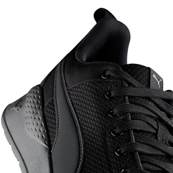 Puma Anzarun Lite Jr-Black-Ultra Gray Çocuk Ayakkabı-Siyah - 5
