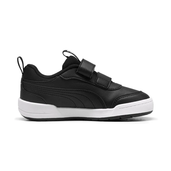 Puma Multiflex 2 SL V PS-Black-Black Çocuk Ayakkabı-Siyah - Resim 4
