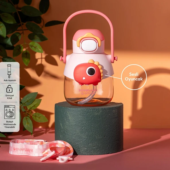 Emsan Dino Suluk Pembe 650 ml ürün görseli 1