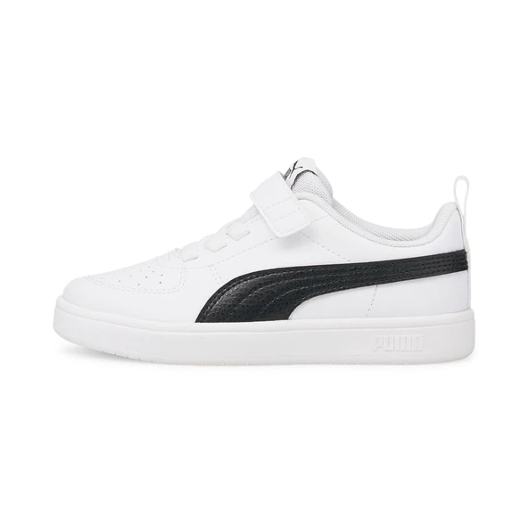 Puma Rickie AC+ PS-White-Black Çocuk Ayakkabı-Beyaz - Resim 3