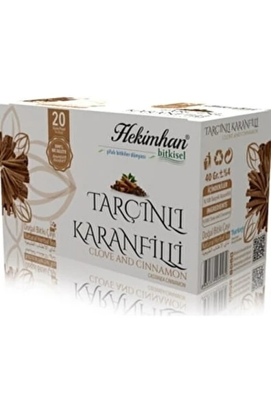 Tarçın Karanfil Çayı 20'li Süzen Poşet 2 Adet - 1