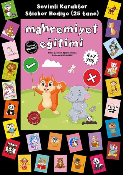 Stickerlı 4+7 Yaş Mahremiyet Eğitimi ürün görseli 1
