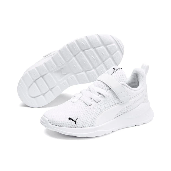 Puma Anzarun Lite AC+ PS-White-White Çocuk Ayakkabı-Beyaz - 1
