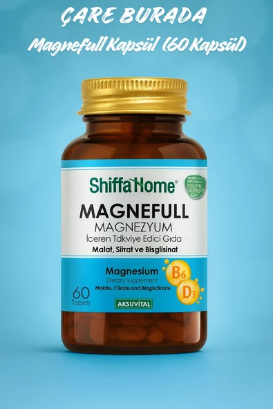 Magnefull Magnezyum Kapsül (60 Kapsül) (2 Adet) ürün görseli