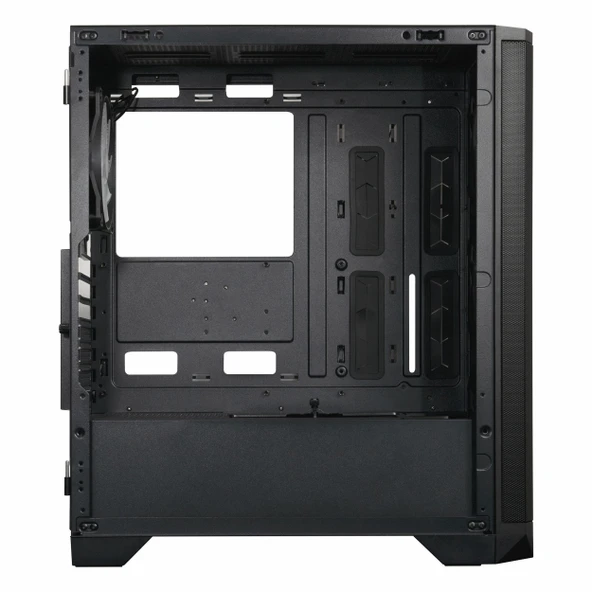 BitFenix Nova Mesh SE TG 1200W 80+ Altın USB 3.2 ARGB ATX Mid Tower Siyah Kasa - Resim 5