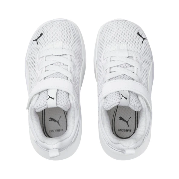 Puma Anzarun Lite AC Inf-White-White Çocuk Ayakkabı-Beyaz - Resim 2