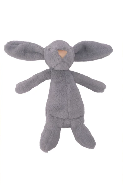 Yumuşacık Peluş Tavşan Hediyelik Bebek Uyku ve Oyun Arkadaşı 45 cm Oyuncak - 4