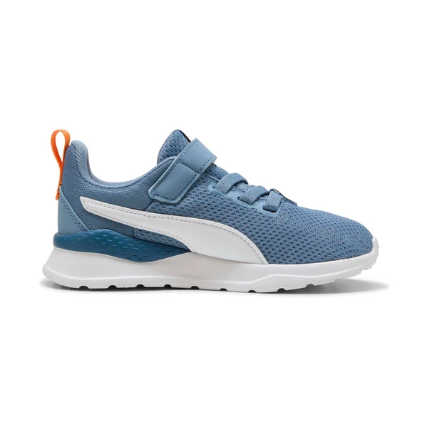 Puma Anzarun Lite AC+ PS-Cool Blue-White-Orange Glo Çocuk Ayakkabı-Mavi - Resim 3
