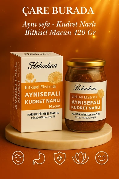 Kudret Narlı Aynısefalı Macun  420 Gr ürün görseli