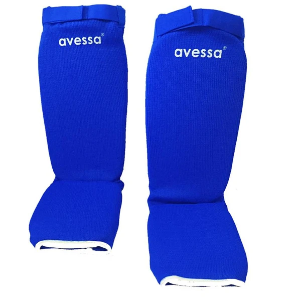 Avessa Rsg-100 MuayTai Ayak Kaval Koruyucu Mavi L Beden - 1