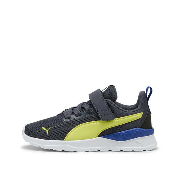 Puma Anzarun Lite AC+ PS-Galactic Gray-Lemon Sherbert-Black Çocuk Ayakkabı-Gri - Resim 3