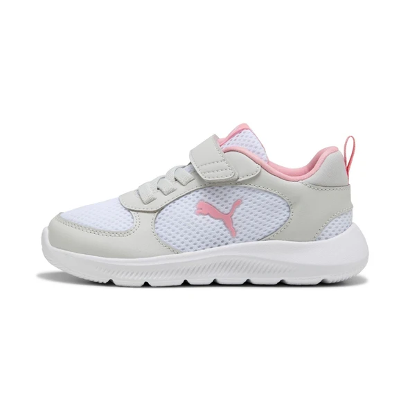 Puma Fun Racer 2 AC+ PS-White-Pinkscape-Gray Çocuk Ayakkabı-Beyaz - Resim 3
