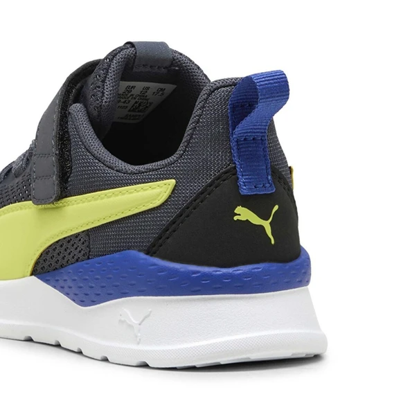 Puma Anzarun Lite AC+ PS-Galactic Gray-Lemon Sherbert-Black Çocuk Ayakkabı-Gri - Resim 4