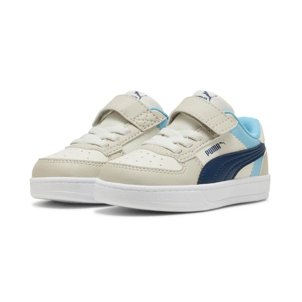Puma Caven 2.0 Block AC+ Inf-Desert Dust-Blue-AQUA GREEN Çocuk Ayakkabı-Bej ürün görseli 1