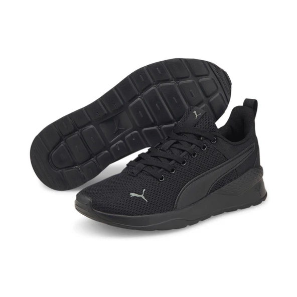 Puma Anzarun Lite Jr-Black-Ultra Gray Çocuk Ayakkabı-Siyah - 1