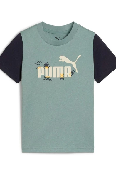 Puma SANDY ADVENTURES Tee-Green Moon Tişört-Yeşil ürün görseli 1