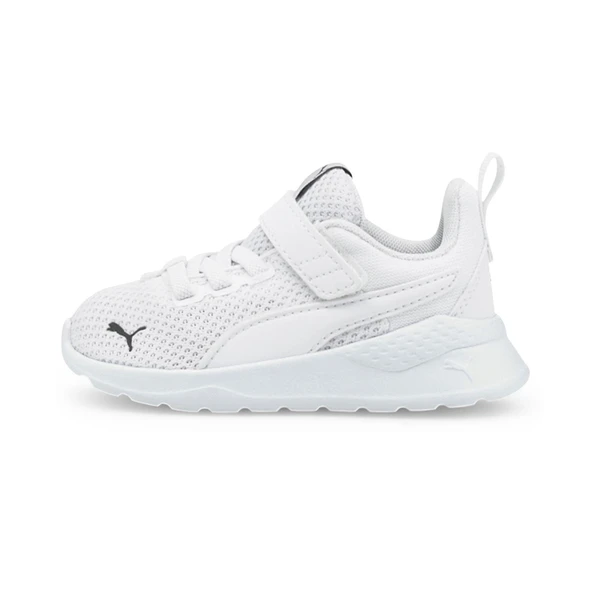 Puma Anzarun Lite AC Inf-White-White Çocuk Ayakkabı-Beyaz - Resim 4