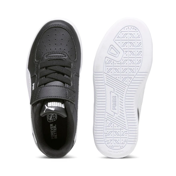 Puma Caven 2.0 AC+ PS-Black-White Çocuk Ayakkabı-Siyah - Resim 6
