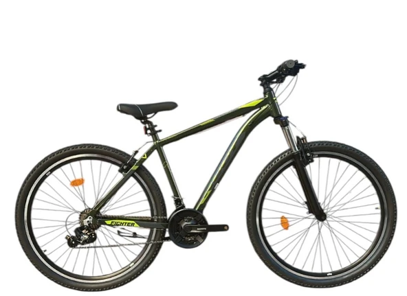27.5J RUUT FIGHTER 21V VB DAĞ BİSİKLETİ - PETROL YEŞİLİ LİME - 46 KADRO