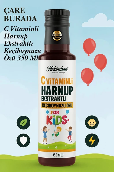 C Vitaminli Harnuplu Keçiboynuzu Özü 350 Gr For Kids (3 Adet) ürün görseli