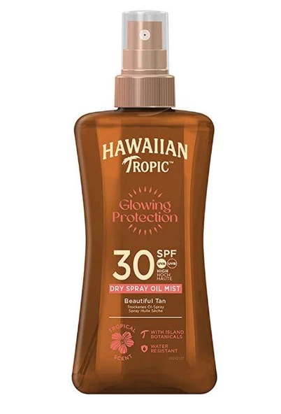 Hawaiian Tropic Glowing Protection Vücut Yağı Spf 30 200 Ml