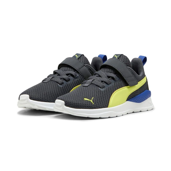 Puma Anzarun Lite AC+ PS-Galactic Gray-Lemon Sherbert-Black Çocuk Ayakkabı-Gri ürün görseli 1
