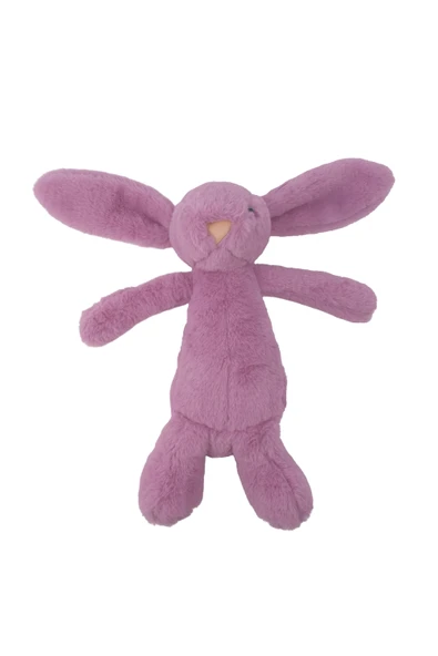 Yumuşacık Peluş Tavşan Hediyelik Bebek Uyku ve Oyun Arkadaşı 45 cm Oyuncak - 10