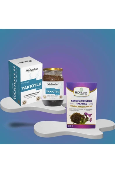Kerevizli Yakıotlu Macun 420 gr + Kereviz Tohumlu Yakıotlu Macun 240 gr ürün görseli