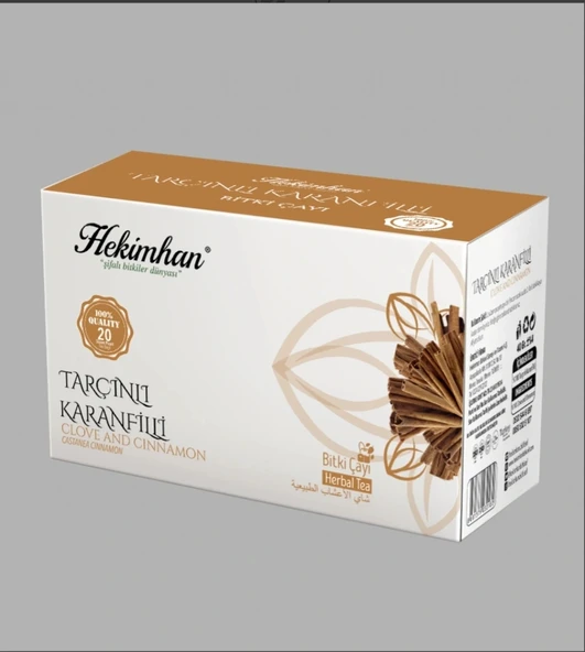 Tarçın & Karanfil Çayı 20'li Süzen Poşet (6 Adet) ürün görseli