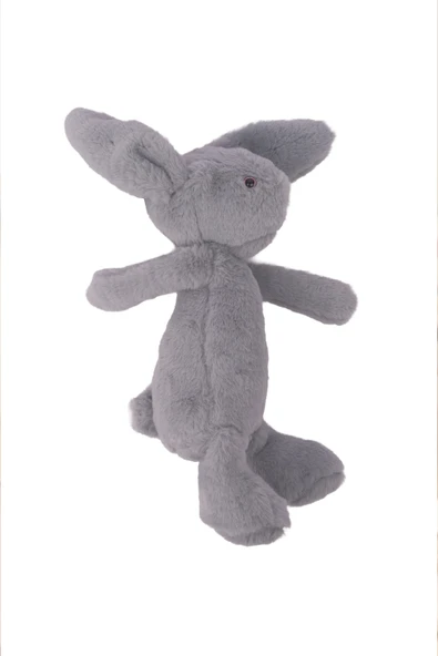 Yumuşacık Peluş Tavşan Hediyelik Bebek Uyku ve Oyun Arkadaşı 45 cm Oyuncak - 6