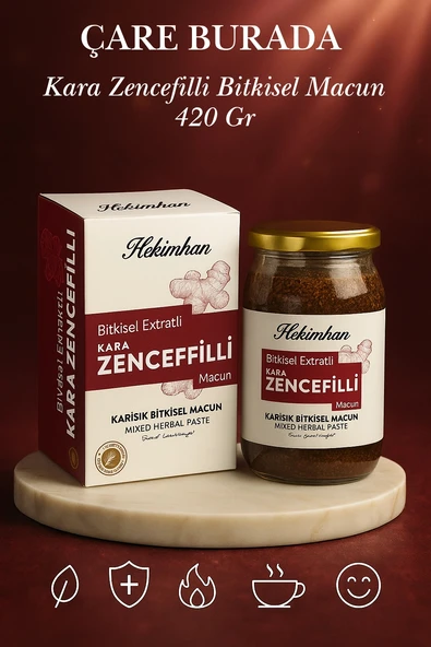 Kara Zencefilli Macun 420 gr ürün görseli