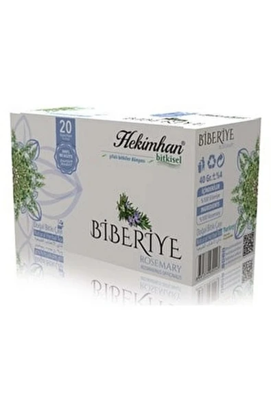 Biberiye Çayı 20'li Süzen Poşet 6 Adet ürün görseli