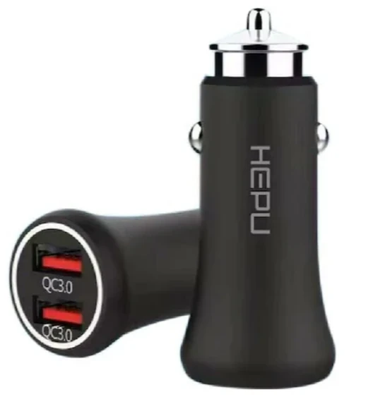 Hepu Hp-779 Araç Çakmaklık Şarjı 18 Watt Çift Çıkış ürün görseli 1