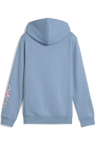 Puma TWEENERVERSE Hoodie-Cool Blue Sweatshirt-Mavi - Resim 2