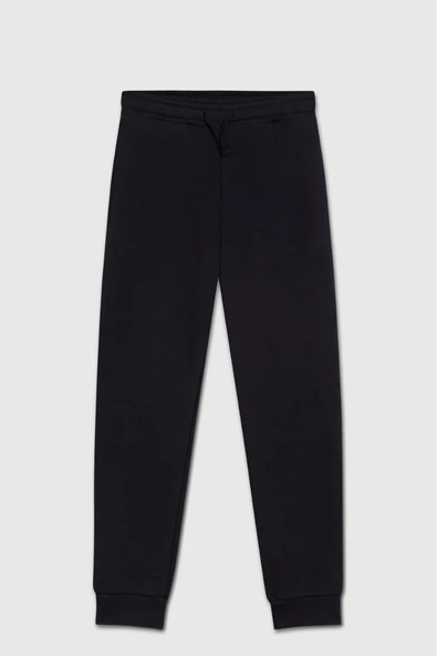 United Colors of Benetton Kız Çocuk  BNT-G23333 Benetton Jogger Eşofman Altı Siyah - 1