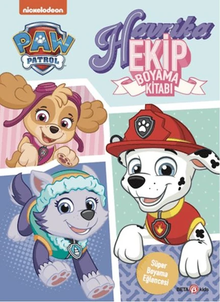 Paw Patrol Havrika Ekip Boyama Kitabı ürün görseli 1