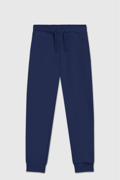 United Colors of Benetton Kız Çocuk  BNT-G23333 Benetton Jogger Eşofman Altı Lacivert - 1