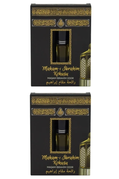 Makamı Ibrahim Kokusu Alkolsüz Esans 3ml 2 Adet - 1