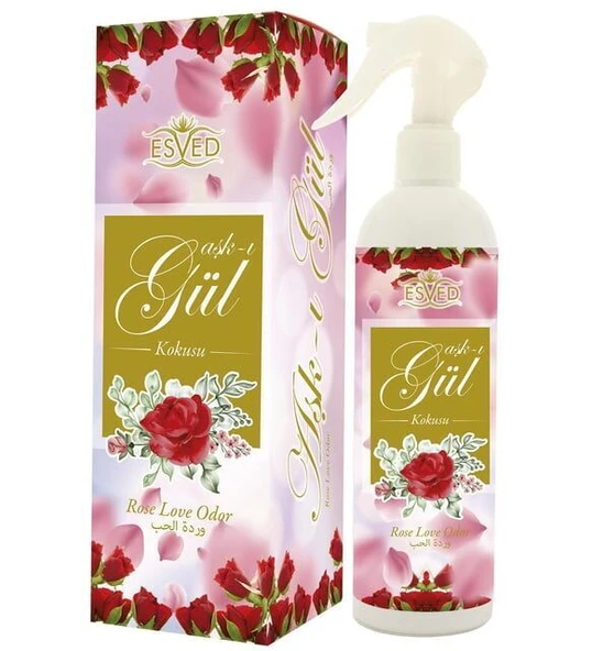2 li Medine Ravza Kokusu ve Gül Kokusu Sprey 400 ml. - 1