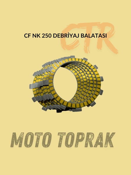 CF NK 250 Debriyaj Balatası Seti – Yüksek Performanslı - 1