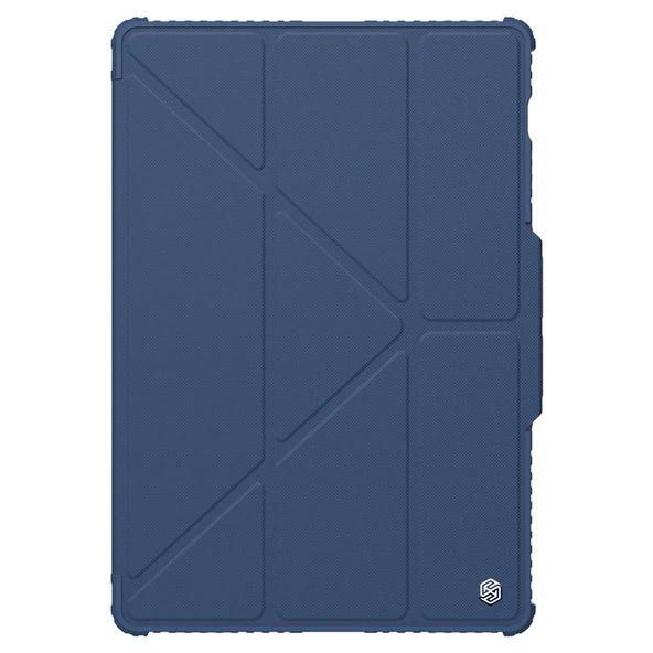 Nillkin Samsung Tab S9 Ultra Standlı Bumper Smart Cover Tablet Kılıf Mavi - 2