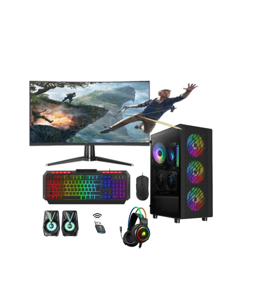 Rotampc Rt2585 İ9 14900Kf 32Gb Ddr4 512Gb M2 Nvme 8Gb Rtx5060 "32 Oyun Bilgisayarı ürün görseli