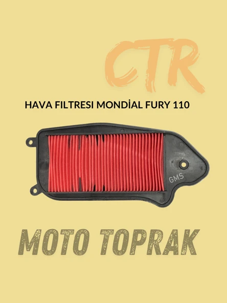 Mondial Fury 110 Hava Filtresi – Yüksek Performanslı - 1