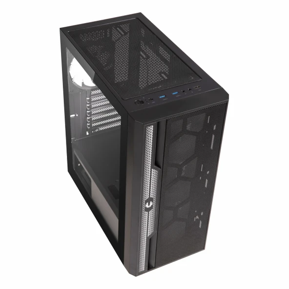BitFenix Apollo 1200W 80+ Altın USB 3.2 ARGB ATX Mid Tower Siyah Kasa - Resim 3