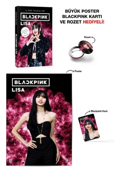 Blackpink Lisa - K-Pop Yıldızları ürün görseli 1