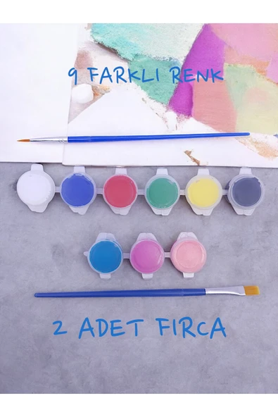 sharp&art Taş Boyama Anne-çocuk Etkinliği, 30 Parça Motorlu Araç Ve Hayvanlar, Aile Ve Okul Etkinliği - 2