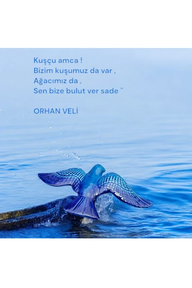 sharp&art KUŞLAR, TRİO SERAMİK DUVAR SÜSÜ, HER BAHARDA GELİRLER... - 2