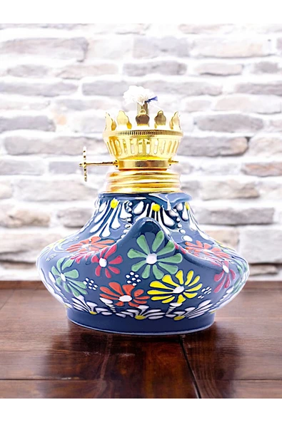 sharp&art %100 EL İŞLEMESİ,KABARTMA DESEN DEKORATİF ALAADDİN GAZ LAMBALARI (5 RENK SEÇENEĞİ İLE...) - 1
