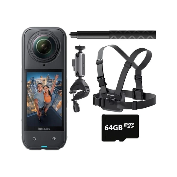 İnsta360 X5 Bisiklet Kiti (Bike Bundle) Türkiye Garantili - 1